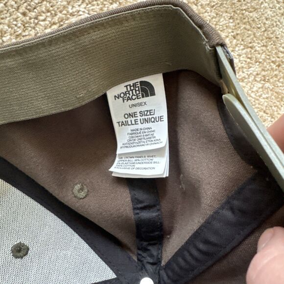 THE NORTH FACE ~ SnapBack ~ Hat Cap ~ Green Fine Alpine Equipment ~Adjustable - Picture 4 of 6